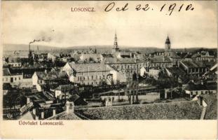 1910 Losonc, Lucenec; Redlinger kiadása