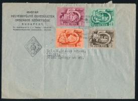 1950 Ötéves terv sor 4 értéke FDC-n