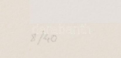 Mark (Márkus), Anna (1928-): Geometrikus kompozíció, 1990. Szitanyomat, papír, jelzett, számozott (8...