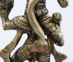 Hanumán. Bronz, Kína, 20. sz. első fele, jelzés nélkül, hibátlan, m: 10 cm /// "Hanumán Isten t...