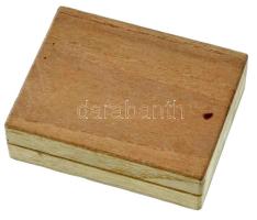 Japán Birodalom 1920-1921. "Első Népszámlálás Összeírója" fém kitüntetés, fa dobozban T:AU...