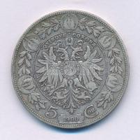 Ausztria 1900. 5K Ag "Ferenc József" T:VF,F
Austria 1900. 5 Corona Ag "Franz Joseph&...