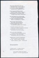 Határ Győző (szül. Hack Viktor) (1914-2006) Kossuth-díjas író, költő, műfordító, filozófus aláírása ...