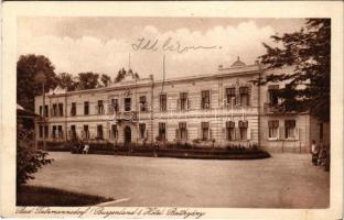 1926 Tarcsafürdő, Bad Tatzmannsdorf; Hotel Batthyány szálloda / hotel