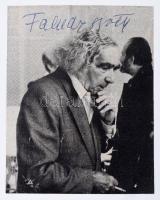 Faludy György: Versek. (Aláírt!) Bp., 2001, Magyar Világ. Kiadói műbőr-kötés, kiadói papír védőborít...