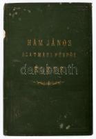 Irsik Ferenc: Hám János a szent emlékű szatmári püspök. Átdolgozta és ujabb adatokkal bővítette Bodnár Gáspár. Szatmár-németi, 1903, "Pázmány-Sajtó", 1 t.+168+1 p. Fekete-fehér képekkel illusztrált. Korabeli aranyozott egészvászon-kötés, kopott, foltos borítóval, a gerincen címkével.