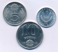 1983. 20f Al + 5Ft Ni + 10Ft Ni "FAO" sor T:UNC
Adamo EM69, EM70, EM71