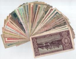 37db-os korona, pengő, adópengő és forint tétel, közte 1915. 10K + 1930. 20P + 1944. 10P + 20P stb. ...