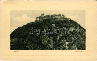 1912 Déva, Dévai vár. W.L. Bp. 5335. Schmidegg Adolf kiadása / castle (kis szakadás / small tear)