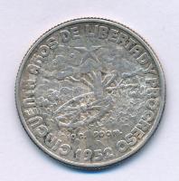 Kuba 1952. 40c Ag "A Kubai Köztársaság 50. évfordulója" T:XF
Cuba 1952. 40 Centavos Ag &q...
