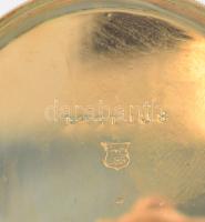 Tissot Locle 14K arany (Au) nyitott zsebóra, Jelzett, működő szerkezet, jelzett tok d: 50 mm Br 58,2...