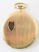 Tissot Locle 14K arany (Au) nyitott zsebóra, Jelzett, működő szerkezet, jelzett tok d: 50 mm Br 58,2...