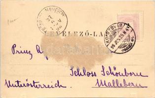 1898 (Vorläufer) Kolozsvár, Cluj; Református templom, Bethlen-bástya / Calvinist church, bastion tow...