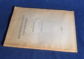 Kniezsa István: 
Magyarország népei a XI-ik században. (Dedikált.)
Budapest, 1938. (Szerző - Frank...