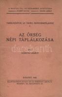 Kardos László: 
Az Őrség népi táplálkozása.
Budapest, 1943. Államtudományi Intézet Táj- és Népkuta...