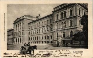 1903 Kolozsvár, Cluj; Központi egyetem. Schuster Emil kiadása / university