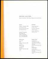 Sotheby's festmény, grafika ezüst, ékszer stb. áverésének katalógusa, 2003. Angol nyelven. 119+...