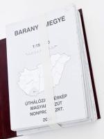 2015 Magyar Közút - Megyei úthálózati térképek 1 : 150.000, Magyarország komplett úthálózata megyékr...