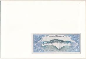 Bhutan 1N DN (1981-1985). felbélyegzett borítékban, bélyegzéssel T:UNC
Bhutan ND (1981-1985). 1 Ngu...