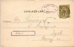 1903 Solymár. Gromon Antal kiadása (EK)