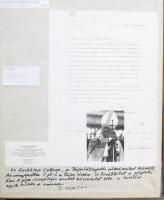 B. Hajdú László (1926-1998): Emléklap II. János Pál pápa magyarországi látogatása alkalmából. Nyomat...