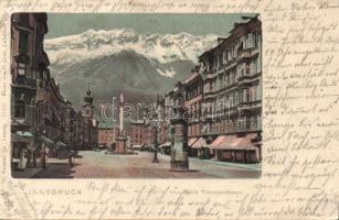 Innsbruck Maria Theresa street (small tear)