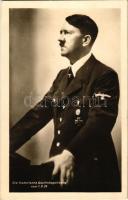 Die historische Reichstagsitzung vom 1. 9. 39. - Adolf Hitler. Photo Hoffmann + So. Stpl (fl)