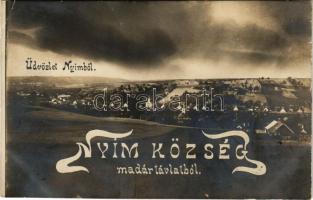 1915 Nyim (Siófok), látkép madártávlatból. photo (EK)