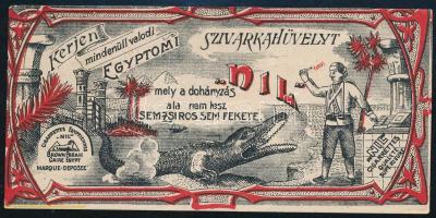 Nil szivarkahüvely számolócédula