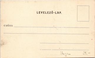 Hortobágy, Ökörgulya legeltetés, magyar folklór. Pongrácz Géza kiadása, Kiss Ferenc eredeti fényképe...