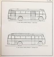 Ikarus járművek adatkönyve. Bp., 1970, Ikarus Karosszéria- és Járműgyár,(Franklin-ny.) Ikarus 311, I...