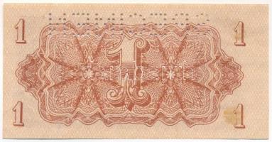 Csehszlovákia 1944. 1K "AM 993952", "SPECIMEN (MINTA)" perforációval T:AU
Czech...