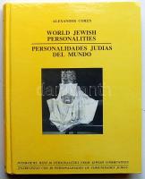 1993 Alexander Coren: World Jewish Personalities angol és spanyol nyelvű könyv, országokra bontott híres zsidókkal az Aurora kiadásában, Israel, szép állapotban