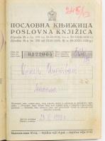 cca 1930/40, Sokdarabos jugoszláv és német okirat, konzuli irat tétel