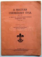 1910-1937 A Magyar Cserkészet útja képesfüzet Kisbarnaki Farkas Ferenc összeállításában a Magyar Cserkészszövetség kiadásában, Budapest