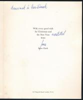 Góth Imre (1893-1982) festőművész saját képét ábrázoló dedikált üdvözlőlapja