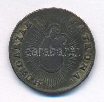 1763. rézdénár "Mária Terézia" T:F Hungary 1763. Denar Cu "Maria Theresia" T:F