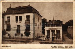 1941 Hévízfürdő, Kurtács penzió, Bibi villa, étkező terem (EB)