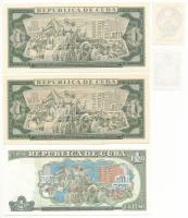 Kuba 1980-1981. 1P (2xklf) + 1995. 1P + tematikailag hozzáillő 2db bélyeggel T:UNC-AU, sarokhajlás
...