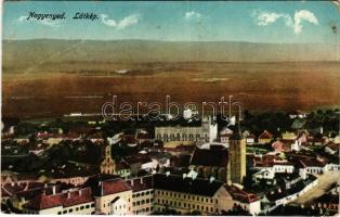 1917 Nagyenyed, Aiud; látkép, templom, kollégium. Lázár Adolf utóda kiadása / view, church, boarding school (EK)