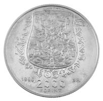 1996. 2000Ft Ag "Honfoglalás 1100. évfordulója" műanyag dísztokban T:UNC (eredetileg PP)
...