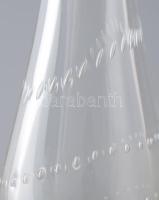 Kosta Crystal Collection kristály váza, "Lindstrand" sorozat, címkével és gravírozással je...