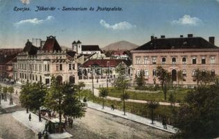 Eperjes Jókai square Post office and Seminary (EK)
