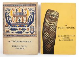 Népek meséi sorozat 2 kötete:  A tigrisember. Indonéz mesék. Ford.: Katona Tamás. Vál., az utószót és a jegyzeteket írta: Bodrogi Tibor. A könyv borító illusztrációja és az illusztrációk Lóránt Lilla munkái. Népek meséi. Bp., 1972., Európa. Kiadói félvászon-kötés, kiadói papír védőborítóban, kissé foltos gerinccel és rajta kis sérüléssel, de ezt leszámítva jó állapotban.;  A tuói főnök. Új-kaledóniai mesék és mítoszok. Ford., az utószót és a jegyzeteket írta: Vargyas Gábor. A könyv borító illusztrációja és az illusztrációk Lóránt Lilla munkái. Népek meséi sorozat. Bp., 1979, Európa. Kiadói félvászon-kötés, kiadói papír védőborítóban, jó állapotban.;