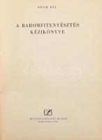 Tóth Pál: A baromfitenyésztés kézikönyve. "A baromfibetegségek" c. részt Dr. Hódossy József írta. Bp.,1956, Mezőgazdasági Kiadó. Kiadói félvászon-kötés, kopott, foltos borítóval.