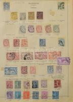 Régi világalbum 1850-1907 benne kb 2000 klf bélyeg, szinte mind klasszikus, jobb értékekkel