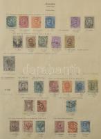 Régi világalbum 1850-1907 benne kb 2000 klf bélyeg, szinte mind klasszikus, jobb értékekkel