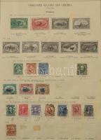 Régi világalbum 1850-1907 benne kb 2000 klf bélyeg, szinte mind klasszikus, jobb értékekkel