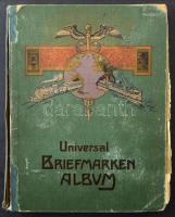 Régi világalbum 1850-1907 benne kb 2000 klf bélyeg, szinte mind klasszikus, jobb értékekkel
