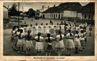 1941 Bodzásújlak, Novosad (Tőketerebes, Trebisov); népszokás és viselet / folk dance (fa)